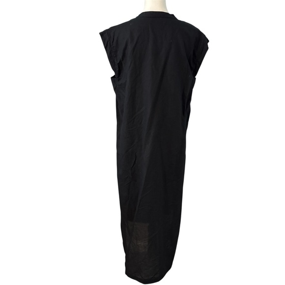 Banana Republic Black Dress with White Embroidery | Very Good Condition - Picture 3 of 8